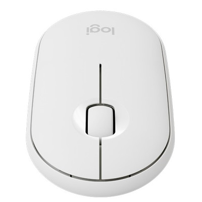 Мишка бездротова Logitech Pebble M350 White (910-005716)