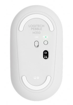 Мишка бездротова Logitech Pebble M350 White (910-005716)