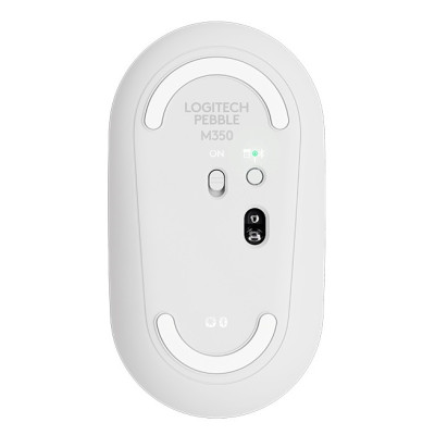 Мишка бездротова Logitech Pebble M350 White (910-005716)