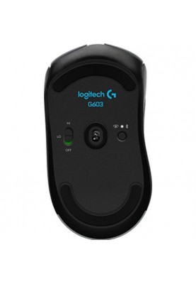 Мишка Bluetooth+Wireless Logitech G603 Lightspeed (910-005101) Black
