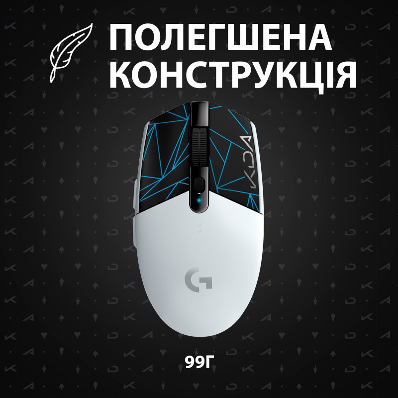 Мышь беспроводная Logitech G305 (910-006053) KDA USB