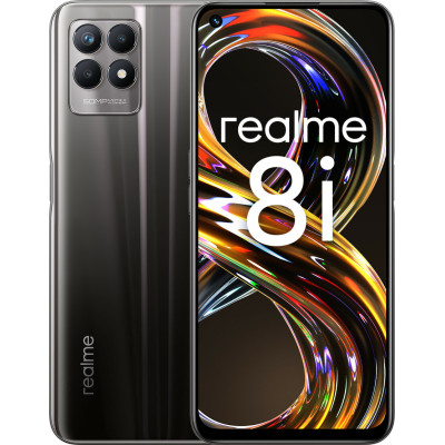 Смартфон Realme 8i 4/64GB Dual Sim Black EU_