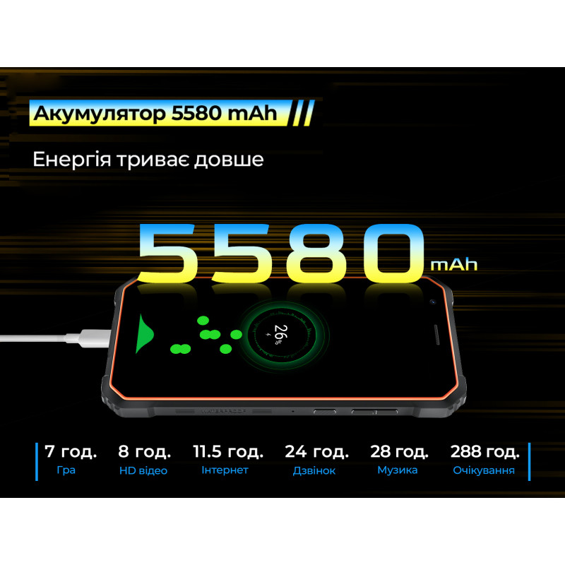 Смартфон Oscal S60 Pro 4/32GB Dual Sim Black