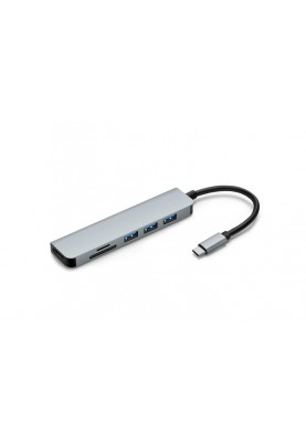 Док-станція ProLogix (PR-WUC-104B) 6 in 1 USB3.1 Type C to HDMI+1*USB3.0+2*USB2.0+TF+SD