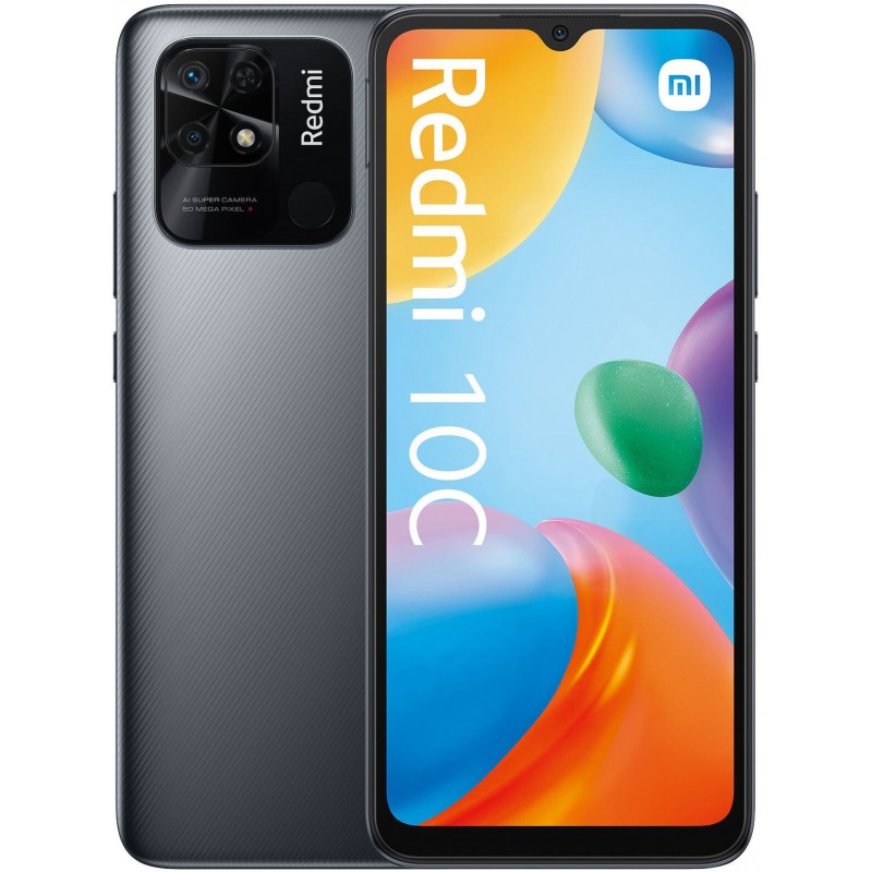 Смартфон Xiaomi Redmi 10C 4/128GB Dual Sim Grey_EU_