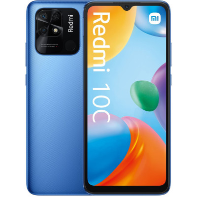 Смартфон Xiaomi Redmi 10C 4/64GB Without NFC Dual Sim Blue_EU_