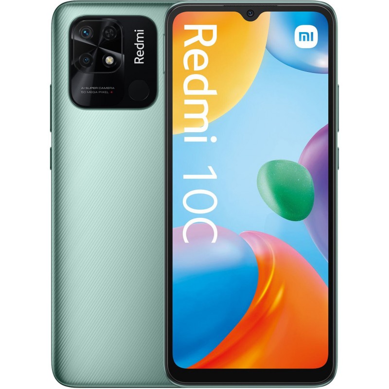 Смартфон Xiaomi Redmi 10C 4/128GB Dual Sim Green_EU_