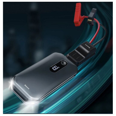 Пусковий пристрій для автомобілів Baseus Super Energy Pro Jump Starter Black (CRJS03-01)