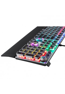 Клавіатура Aula Mechanical Keyboard Fireshock V5 Wired Black (6948391221779)