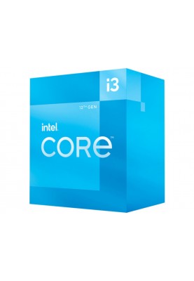 Процесор Intel Core i3 12100 3.3GHz (12MB, Alder Lake, 60W, S1700) Box (BX8071512100)