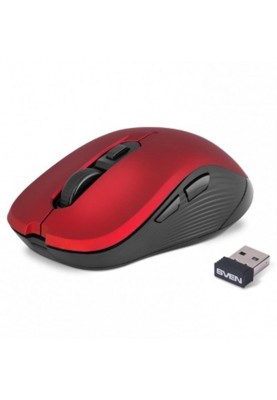 Мишка бездротова Sven RX-560SW Red USB