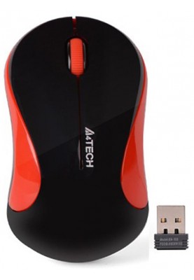 Мишка бездротова A4Tech G3-270N Black/Red USB V-Track