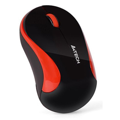 Мишка бездротова A4Tech G3-270N Black/Red USB V-Track