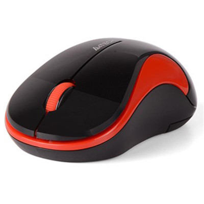 Мишка бездротова A4Tech G3-270N Black/Red USB V-Track