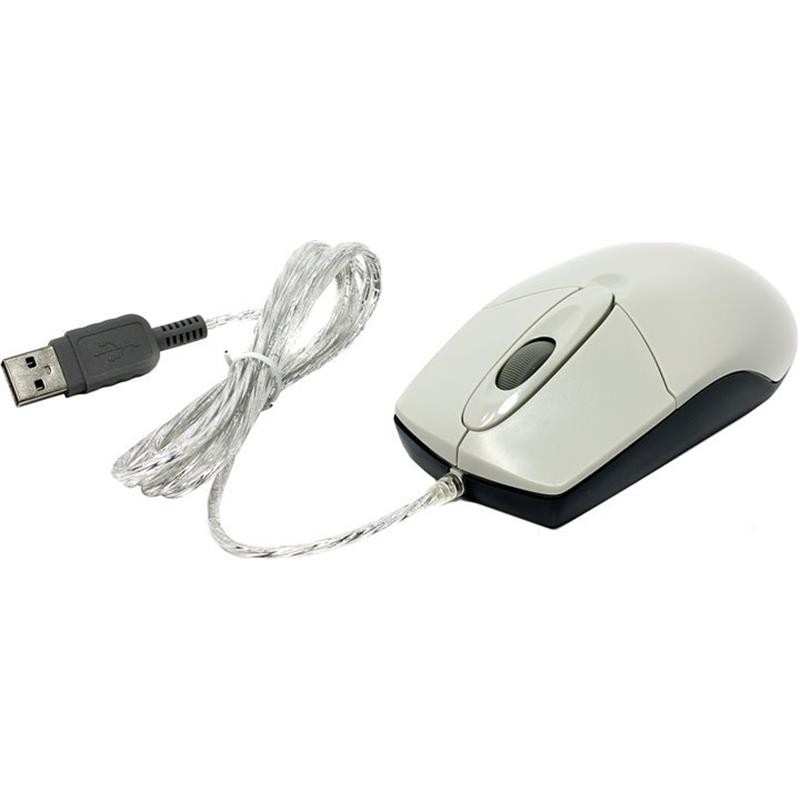Мышь A4Tech OP-720 White-Grey USB