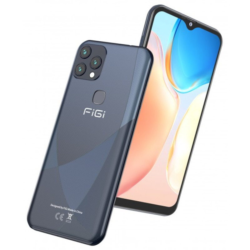 Смартфон FiGi Note 1S 4/128GB Dual Sim Polar Black EU_