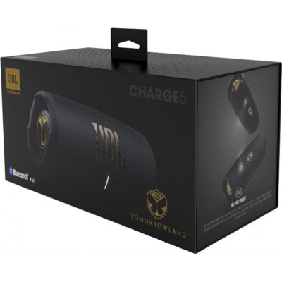 Акустична система JBL Charge 5 Black (JBLCHARGE5TMLEU)