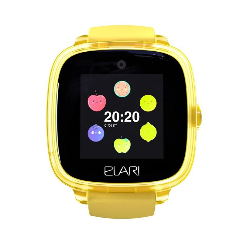 Дитячий смарт-годинник з GPS-трекером Elari KidPhone Fresh Yellow (KP-F/Yellow)