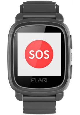 Дитячий смарт-годинник Elari KidPhone 2 Black (KP-2B)