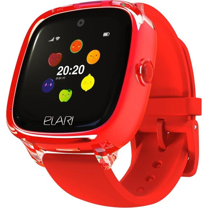 Дитячий смарт-годинник з GPS-трекером Elari KidPhone Fresh Red (KP-F/Red)