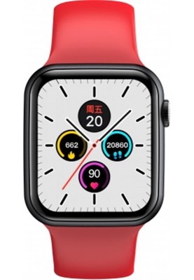 Смарт-годинник Globex Smart Watch Urban Pro V65S Red/Black