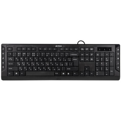 Клавіатура A4Tech KD-600 Ukr Black USB