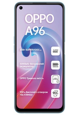 Смартфон Oppo A96 6/128GB Dual Sim Sunset Blue