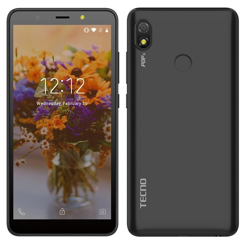 Смартфон Tecno Pop 3 (BB2) 1/16GB Dual Sim Sandstone Black (4895180751288)