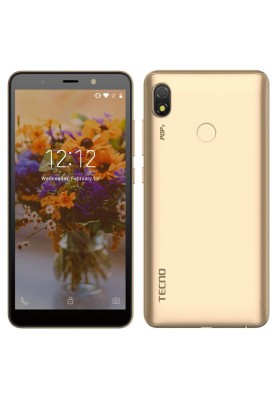 Смартфон Tecno Pop 3 (BB2) 1/16GB Dual Sim Champagne Gold (4895180751271)