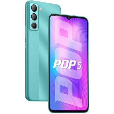 Смартфон Tecno Pop 5 LTE (BD4i) 3/32Gb Dual Sim Turquoise Cyan (4895180777370)