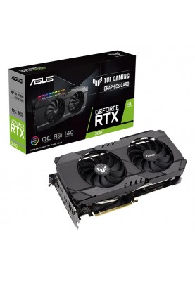 Відеокарта GF RTX 3050 8GB GDDR6 TUF Gaming OC Asus (TUF-RTX3050-O8G-GAMING)