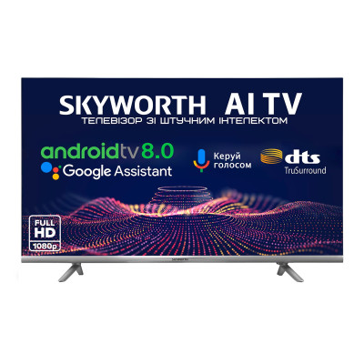 Телевiзор Skyworth 32E6 FHD AI