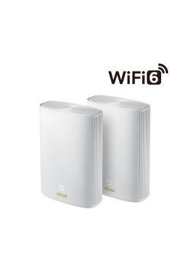 Wi-Fi Mesh система Asus ZenWiFi AX Hybrid (XP4) 2pk White (90IG05T0-BM9110)