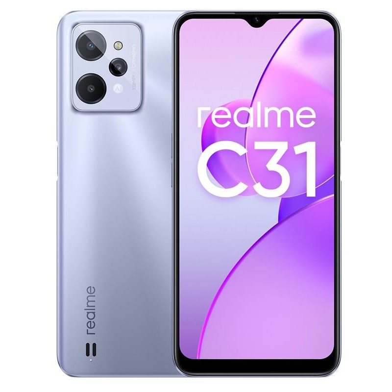 Смартфон Realme C31 4/64GB Dual Sim Light Silver EU_