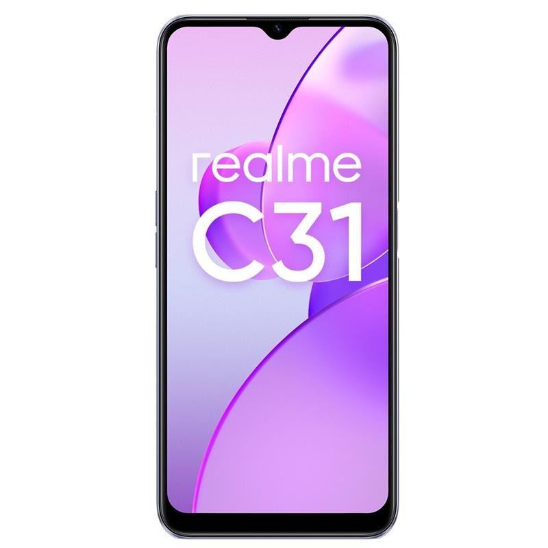 Смартфон Realme C31 4/64GB Dual Sim Light Silver EU_