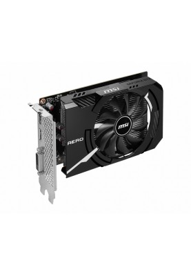 Відеокарта GF GTX 1630 4GB GDDR6 Aero ITX OC MSI (GeForce GTX 1630 AERO ITX 4G OC)