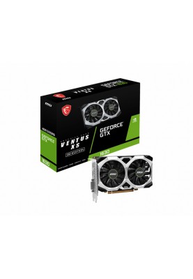 Відеокарта GF GTX 1630 4GB GDDR6 Ventus XS OC MSI (GeForce GTX 1630 VENTUS XS 4G OC)