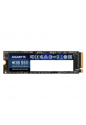 Накопичувач SSD  512GB Gigabyte M30 M.2 PCIe NVMe 3.0 x4 3D TLC (GP-GM30512G-G)