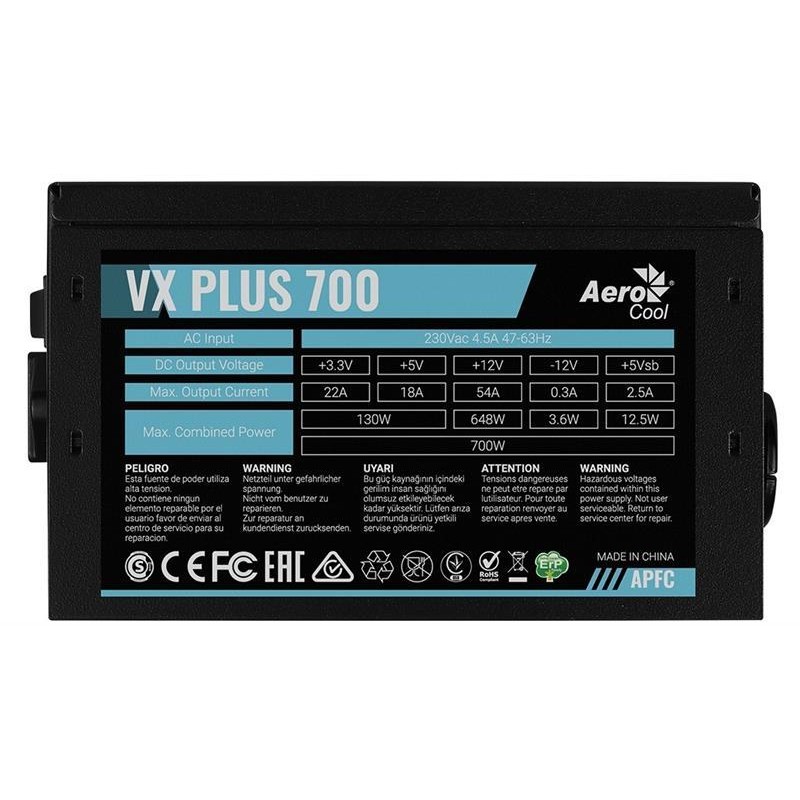 Блок живлення AeroCool VX Plus 700 700W