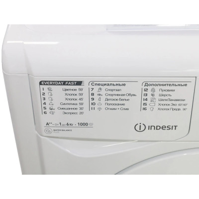 Пральна машина Indesit E2SE 2160 W UA