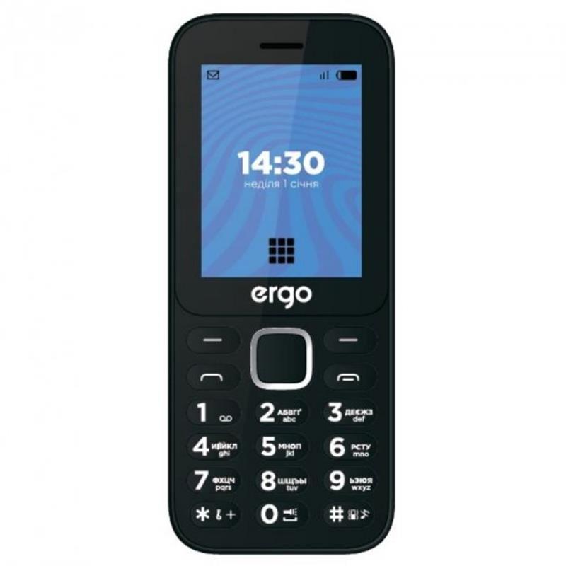 Мобiльний телефон Ergo E241 Dual Sim Black