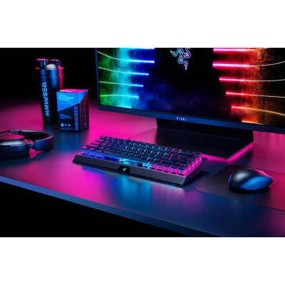 Клавіатура бездротова Razer BlackWidow V3 Mini Hyperspeed Green Switch Black (RZ03-03891600-R3R1)