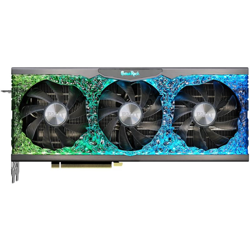 Видеокарта GF RTX 3070 Ti 8GB GDDR6X GameRock Palit (NED307T019P2-1047G)