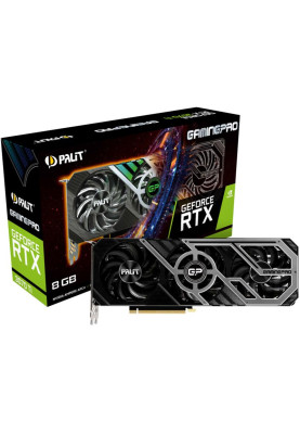 Відеокарта GF RTX 3070 Ti 8GB GDDR6X GamingPro Palit (NED307T019P2-1046A)