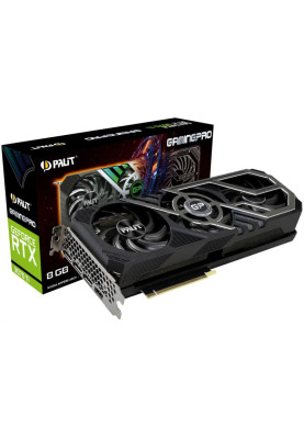 Відеокарта GF RTX 3070 Ti 8GB GDDR6X GamingPro Palit (NED307T019P2-1046A)