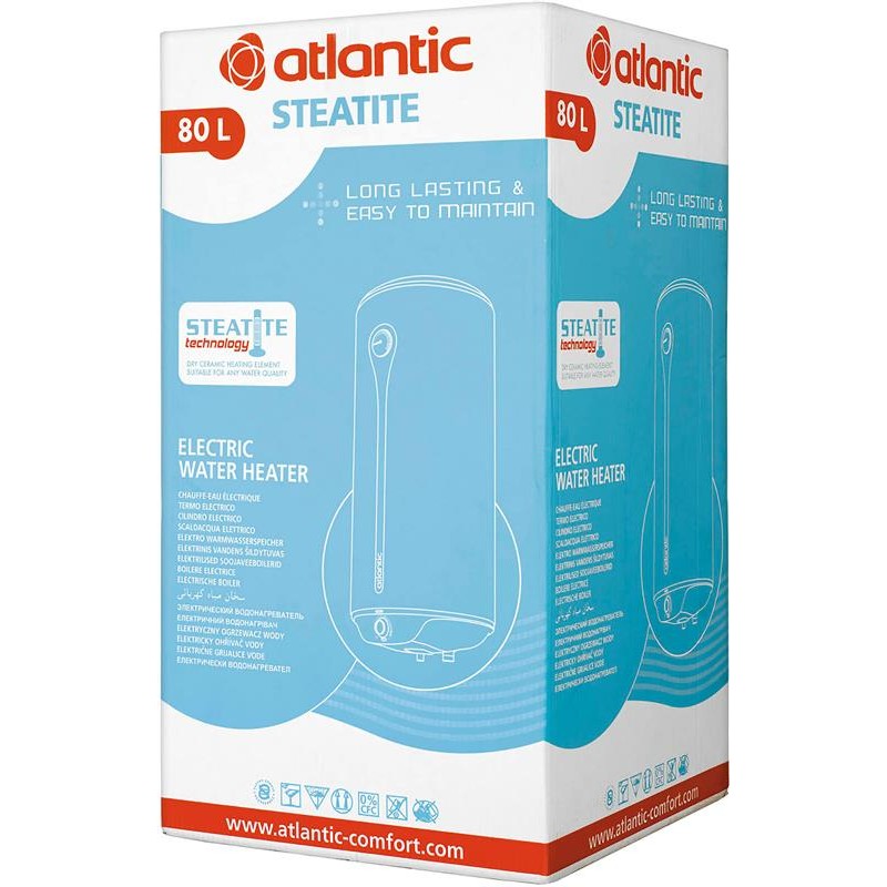 Водонагрівач Atlantic Ego Steatite VM 080 D400-1-BC