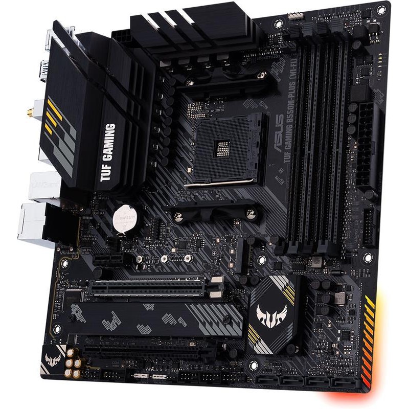 Материнська плата Asus TUF Gaming B550M-Plus Wi-Fi II Socket AM4