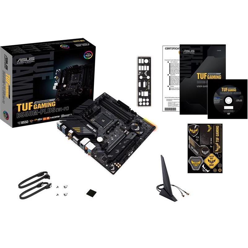 Материнська плата Asus TUF Gaming B550M-Plus Wi-Fi II Socket AM4