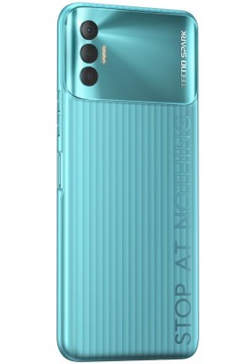 Смартфон Tecno Spark 8p (KG7n) 4/128GB Dual Sim Turquoise Cyan (4895180773419)