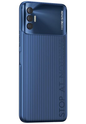 Смартфон Tecno Spark 8p (KG7n) 4/128GB Dual Sim Atlantic Blue (4895180773402)